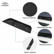 Silicone RAV4 dashboard tray with separated water-resistant storage