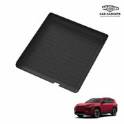 Black silicone center-console storage mat for right-hand-drive 2026 RAV4