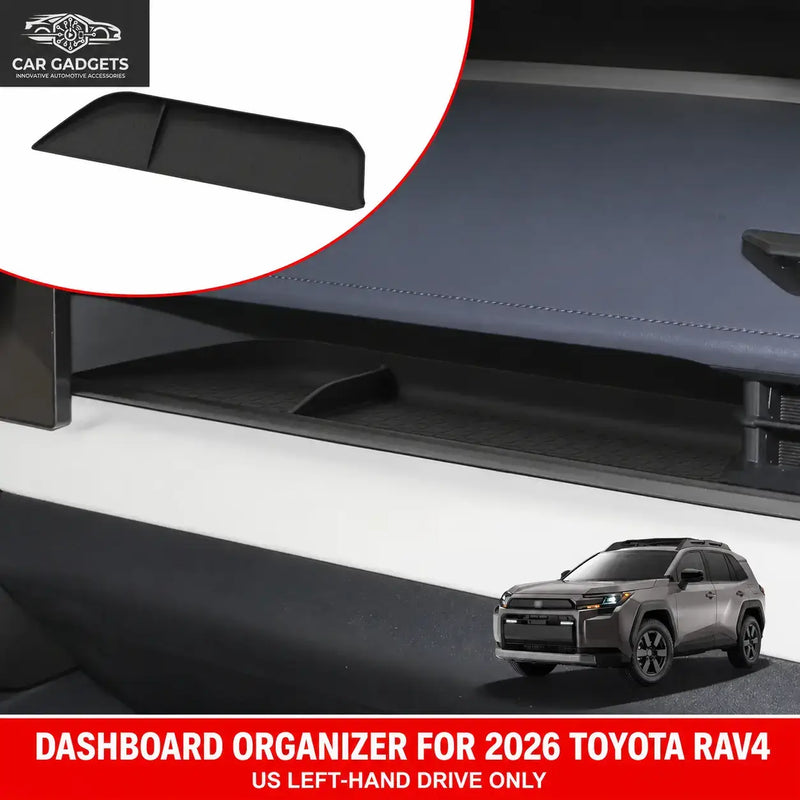 2026 Toyota RAV4 dashboard organizer for US left-hand-drive models