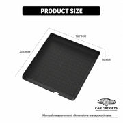 RAV4 console storage mat dimensions 206 by 187 by 16 millimeters