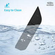 Easy-clean silicone dashboard organizer tray