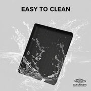 Easy-clean water-resistant silicone console mat