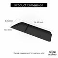 RAV4 dashboard tray dimensions 16.30 by 3.86 by 1.65 inches