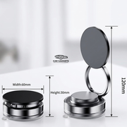 Black and white car phone holder color options