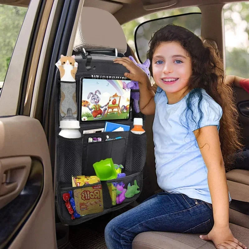 Upgraded car seat organizer variant