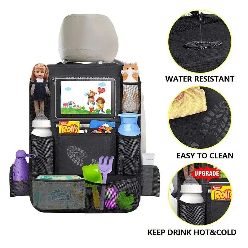 Regular car seat organizer variant