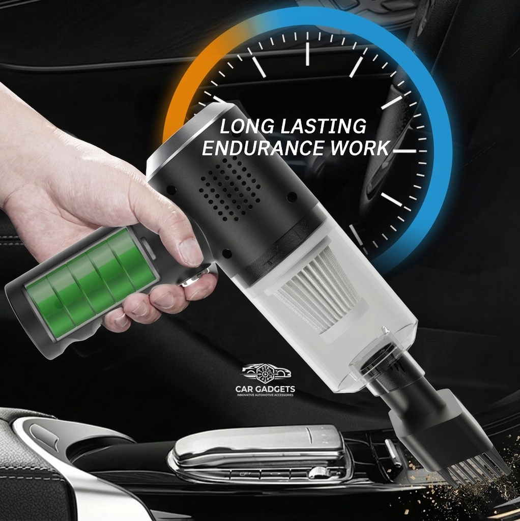USB charging port on the cordless car vacuum
