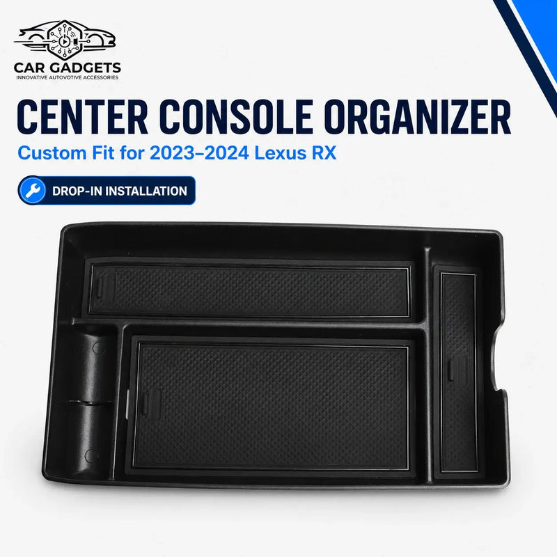 Center console organizer tray for 2023–2024 Lexus RX