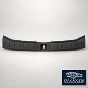 Black curved inner trunk sill guard with central latch opening for 2026 Toyota RAV4