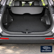 Inner cargo threshold guard shown fitted at the rear trunk opening